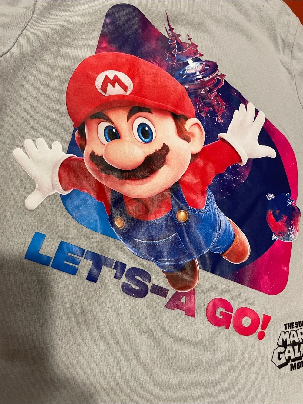 🔥 New without tags🔥 Super Mario Galaxy Kids T-shirt & Shorts Set - Black size 4Y
